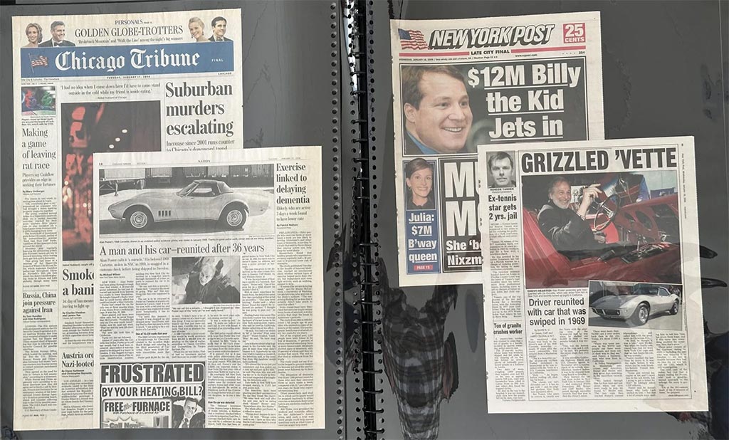 Owner of a 1968 Corvette that was Stolen in '69 and Recovered 37 Years Later Sells it for $40K