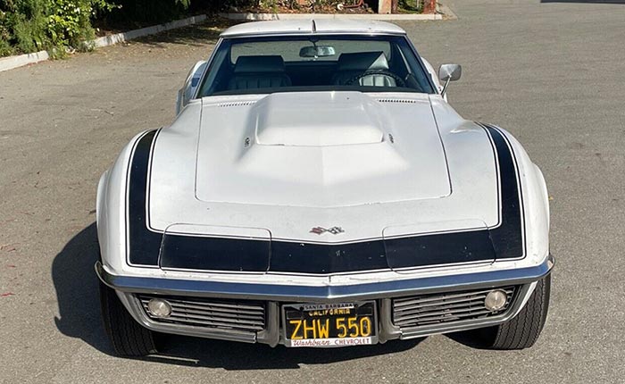 1969 Corvette Presented as a Possible ZL-1 Has Reached $151K in Bidding