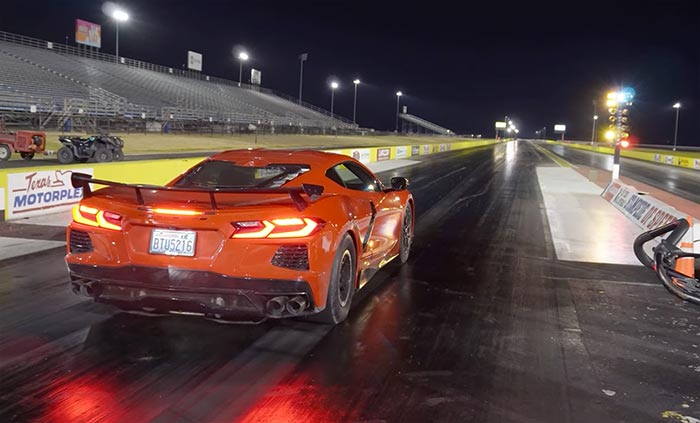 [VIDEO] C8 Corvette Stingray Sets New Quarter Mile World Record with a Run of 8.64 @ 170 MPH