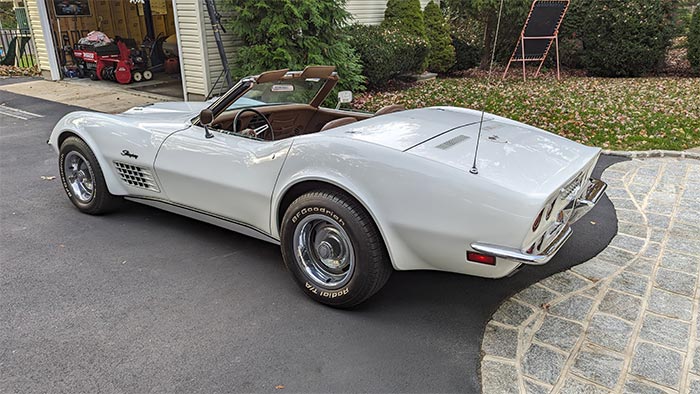 Corvettes for Sale: LS5-Powered 1972 Corvette Convertible