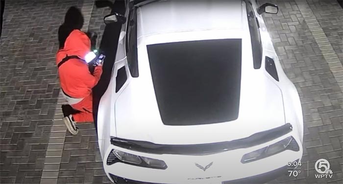 [STOLEN] C7 Corvette Swiped from a Toyota Dealership by Thief Using an Electronic Device