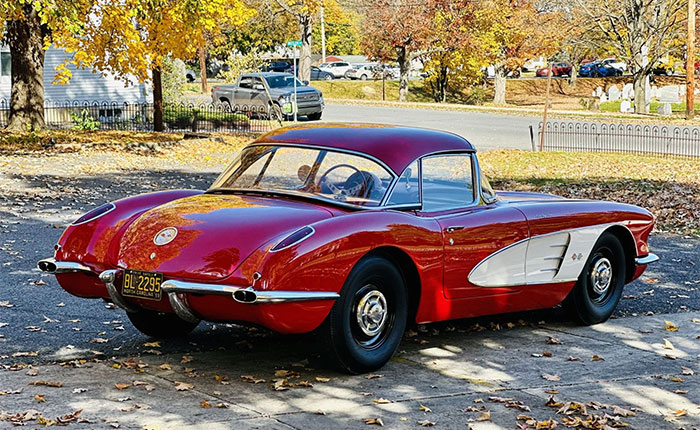 Corvettes for Sale: Top Flight 1959 Corvette Fuelie on BaT