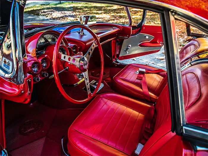 Corvettes for Sale: Top Flight 1959 Corvette Fuelie on BaT