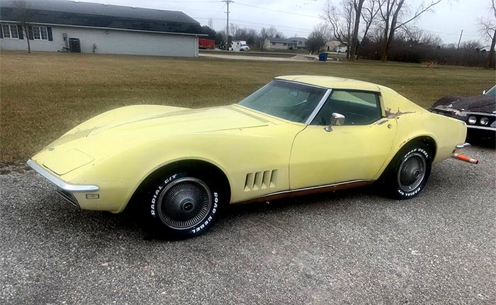Corvettes for Sale: 1968 Corvette Barn Find Just Out of Storage