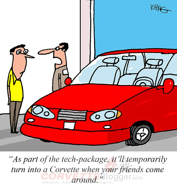 Saturday Morning Corvette Comic: The Very Definition of a 'Smart Car'
