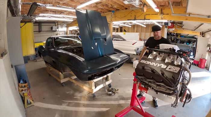 [VIDEO] Mike Finnegan's Garage Rescues a 1963 Corvette Split Window Stored in Basement for 20 Years