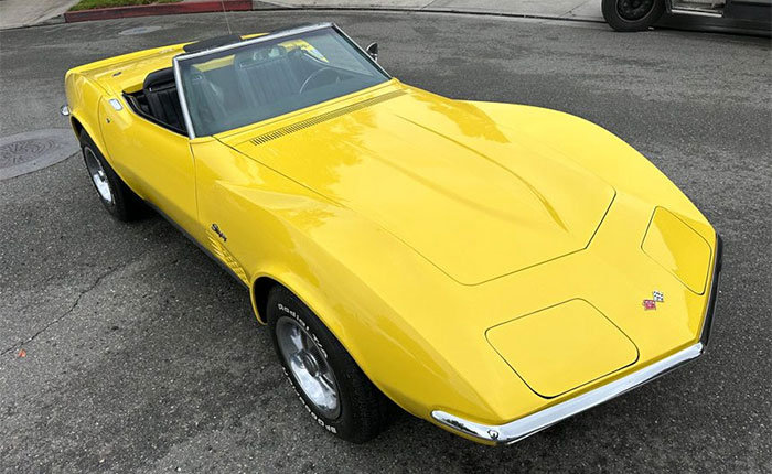 1970 Daytona Yellow Corvette Convertible