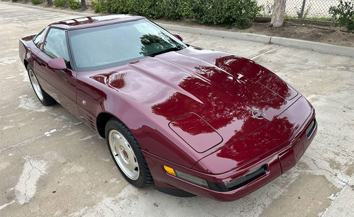 1993 Ruby Red 40th Anniversary Corvette Coupe