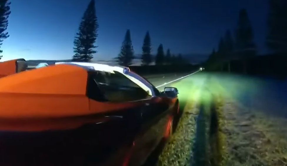 [VIDEO] World's Sixth Richest Man Drives a Corvette, Gets Pulled Over On His Own Island