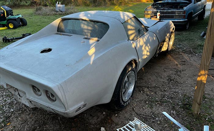 Corvettes for Sale: 1972 Corvette Barn Find Wears VIN 006