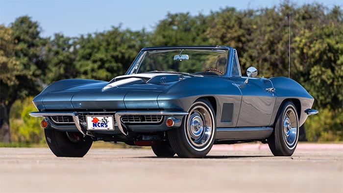 1967 CHEVROLET CORVETTE CONVERTIBLE - $440,000