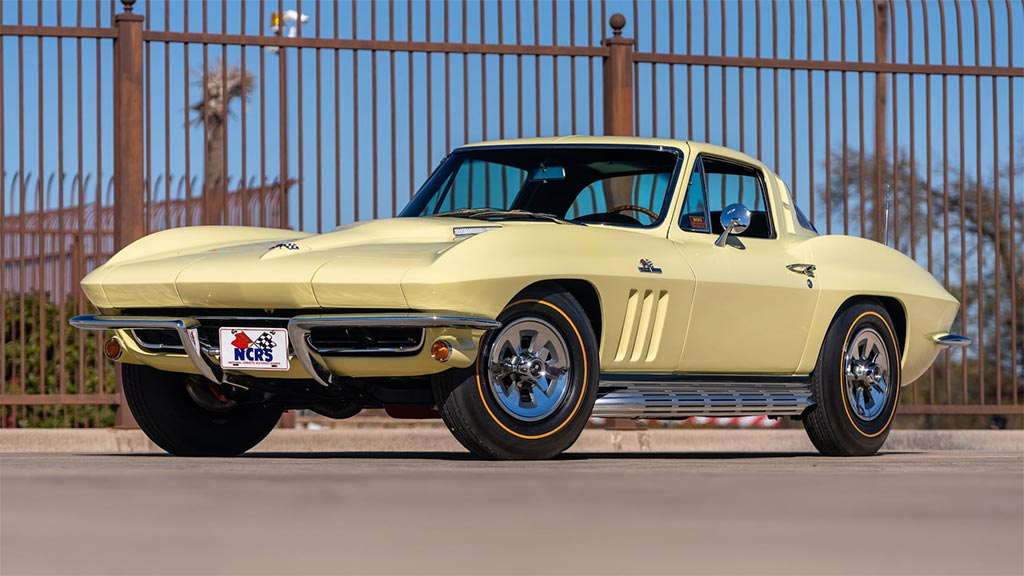 1965 CHEVROLET CORVETTE COUPE - $313,500