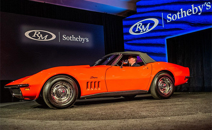 1969 Corvette ZL-1 Convertible Sells for $3.14 Million by RMSothebys