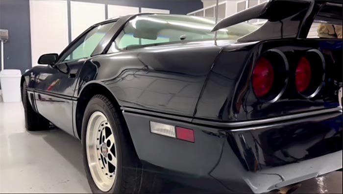 [VIDEO] Abandoned C4 Corvette Gets First Wash in 25 Years