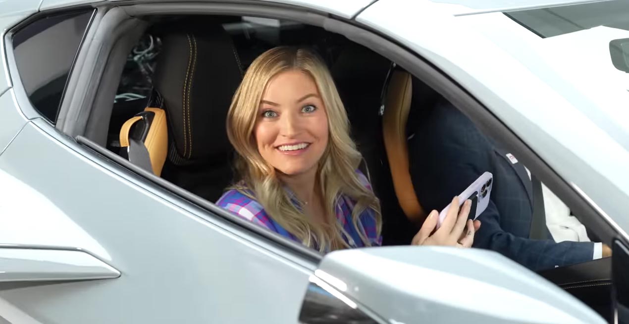 [VIDEO] iJustine Checks Out the 2024 Corvette E-Ray
