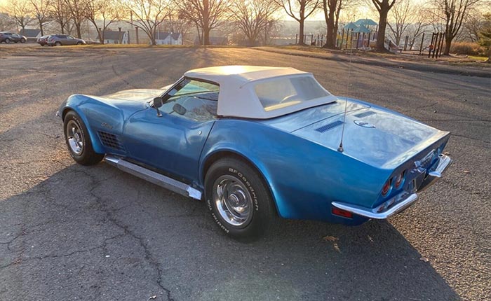 Corvettes for Sale: 1970 Corvette Convertible with 350/300-hp V8 and a Four-Speed