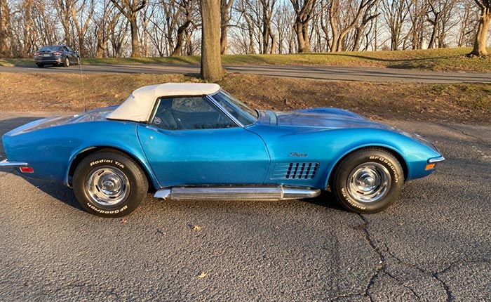 Corvettes for Sale: 1970 Corvette Convertible with 350/300-hp V8 and a Four-Speed