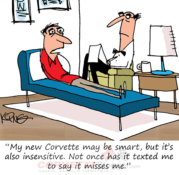 Saturday Morning Corvette Comic: Needy Corvette Owners