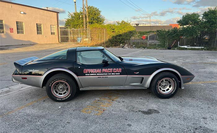 Corvettes for Sale: 1978 Indy 500 Pace Car with an L82 and a 4-Speed
