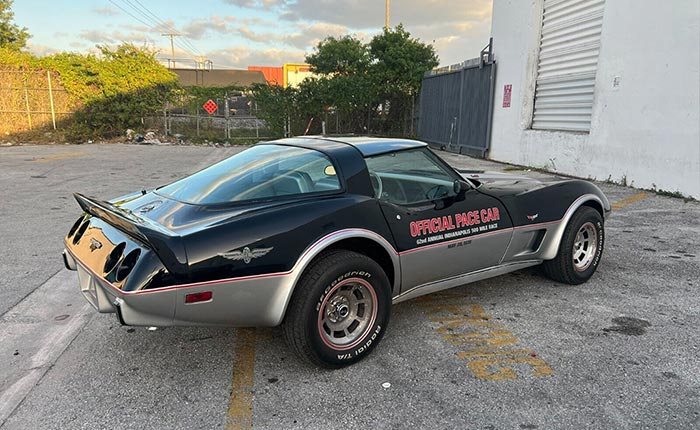 Corvettes for Sale: No Reserve 1978 Indy 500 Pace Car with an L82 and a 4-Speed