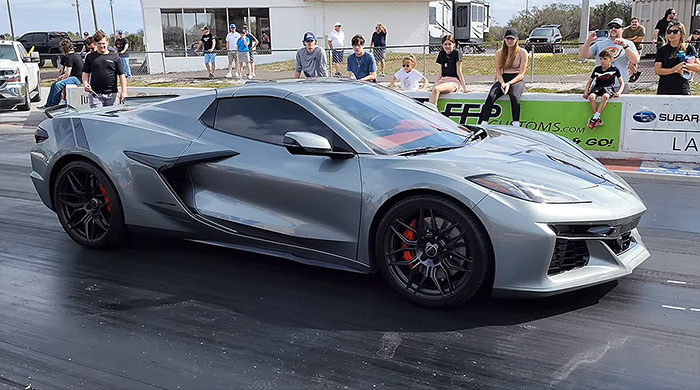 [VIDEO] 2023 Corvette Z06 Making Some Quarter Mile Passes vs McLaren Artura and Huracan Evo