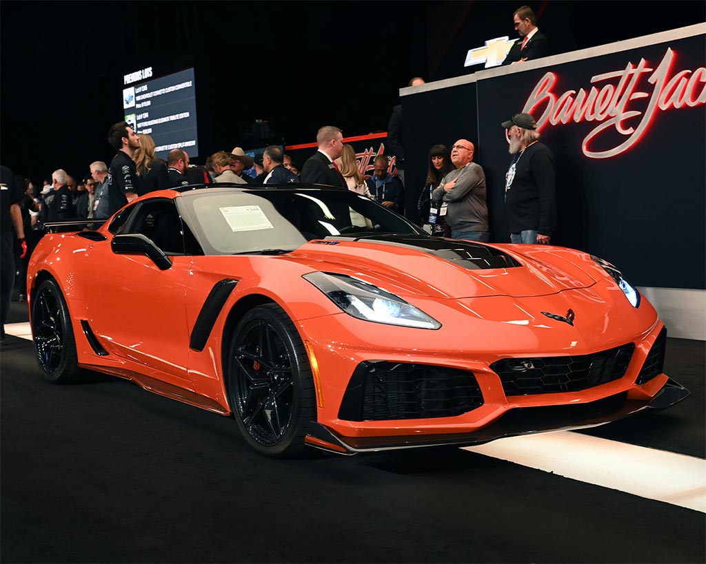 2019 Corvette ZR1 sold for $330K