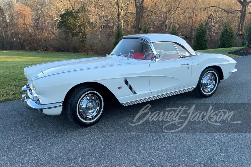 1962 CHEVROLET CORVETTE 327/300 CONVERTIBLE - $572,000