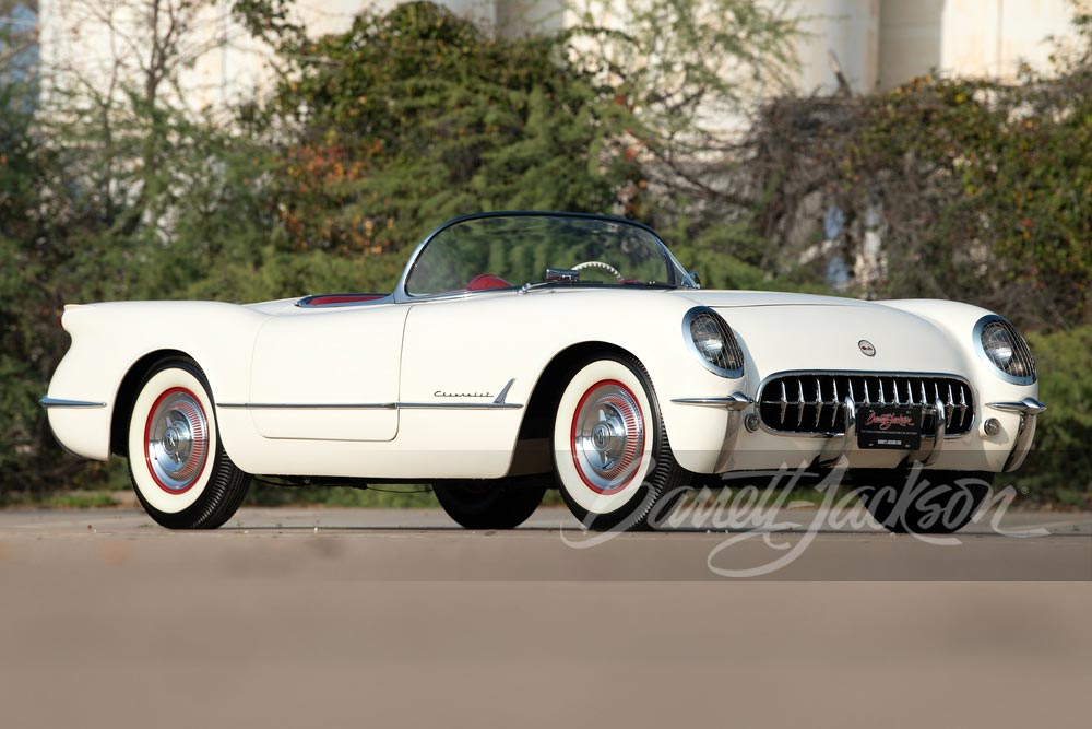 1953 CHEVROLET CORVETTE 235/150 CONVERTIBLE - $550,000