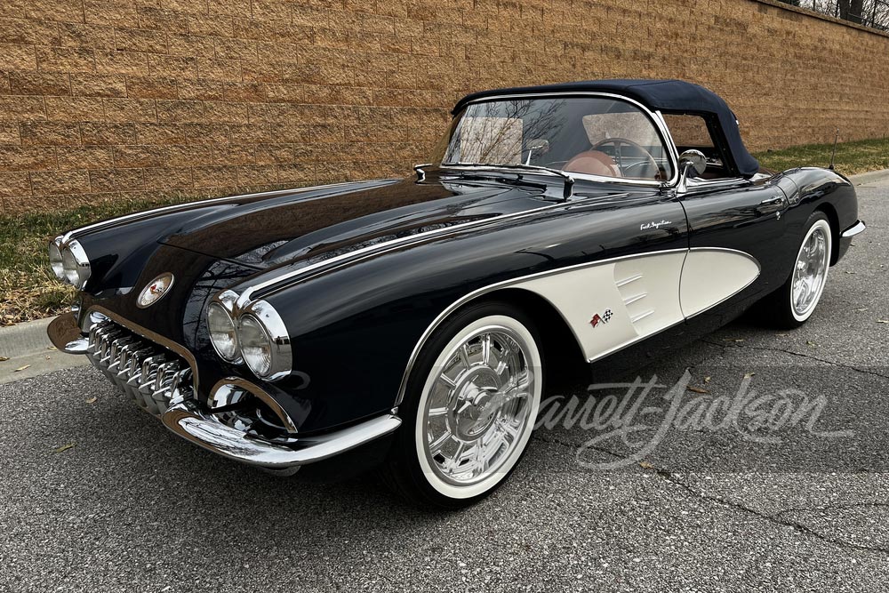 1960 CHEVROLET CORVETTE CUSTOM CONVERTIBLE - $550,000