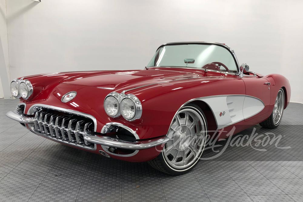 1958 CHEVROLET CORVETTE CUSTOM CONVERTIBLE - $478,500
