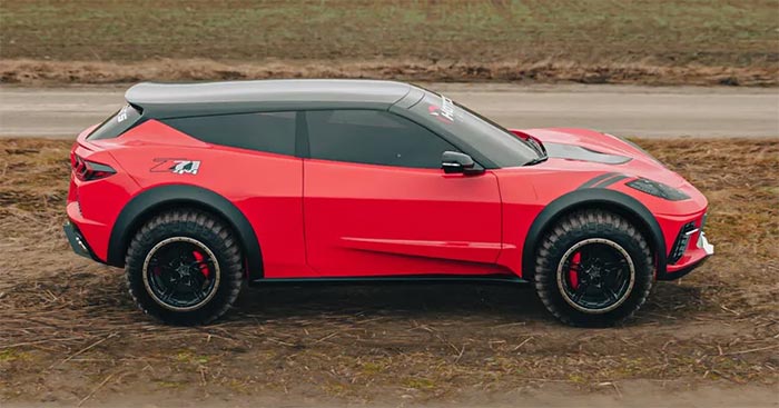 [PIC] Hot Cars Renders the 2023 Corvette SUV and It Might Be Our Favorite Yet