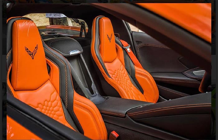 Corvettes for Sale: Bagged 2021 Corvette Stingray Coupe Show Car Offered at VetteFinders.com