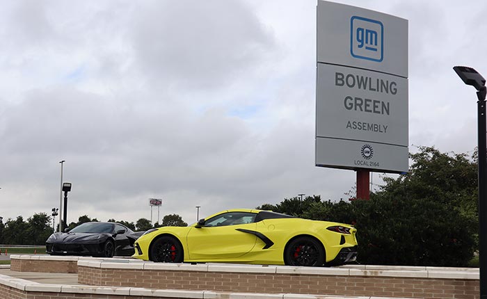 Corvette Assembly Plant to Close Four Days Next Week Due to Parts Supply Issues