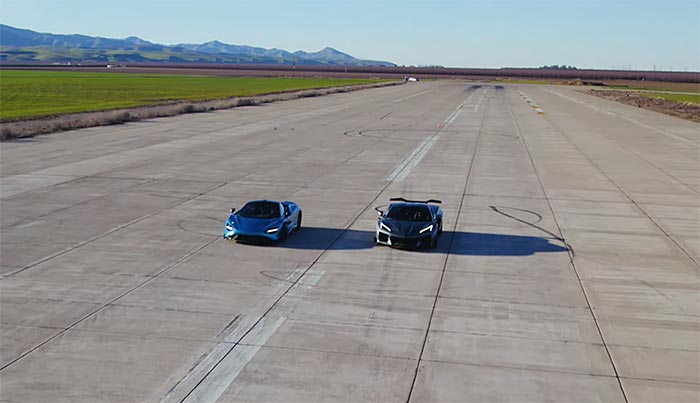 [VIDEO] Edmunds' Unique U-Drags Pits the C8 Corvette Z06 Against the McLaren 765LT