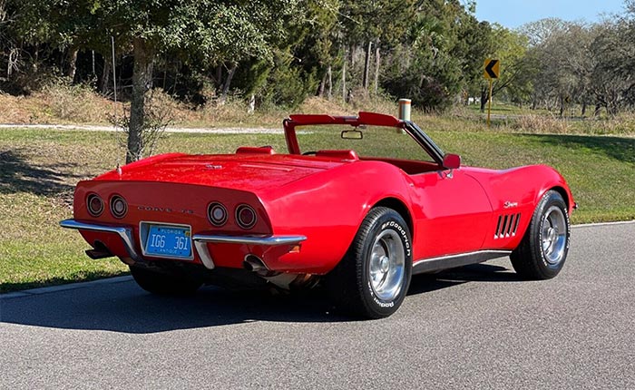 Corvettes for Sale: One-Owner 1969 Corvette Stingray Convertible on eBay