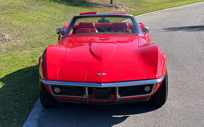 Corvettes for Sale: One-Owner 1969 Corvette Stingray Convertible on eBay