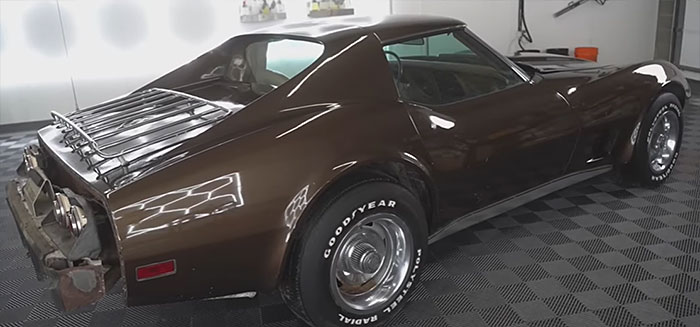 [VIDEO] Rodent-Infested 1974 Corvette Gets First Wash Since 1989