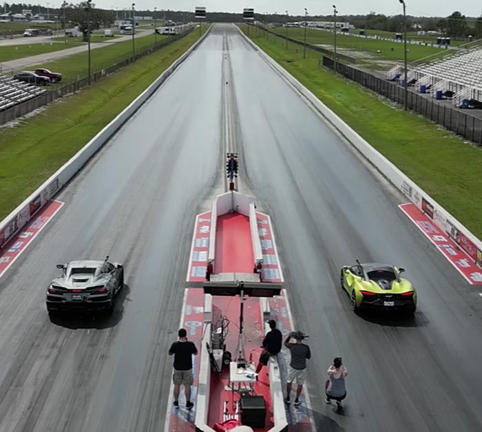 [VIDEO] 2023 Corvette Z06 Races the McLaren Artura for Quarter Mile Glory