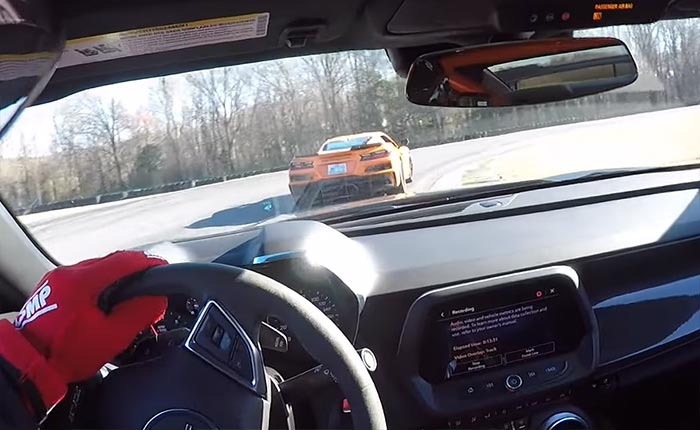 [VIDEO] Ride Along in a Camaro ZL1 1LE as it Spars with a C8 Z06 and C7 ZR1 at VIR