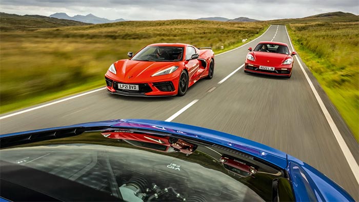 Corvette Stingray v Porsche Cayman GTS v Audi R8 RWD