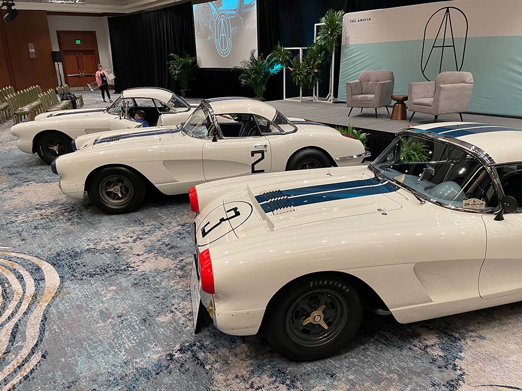 Briggs Cunningham 1960 Corvette Le Mans Racers