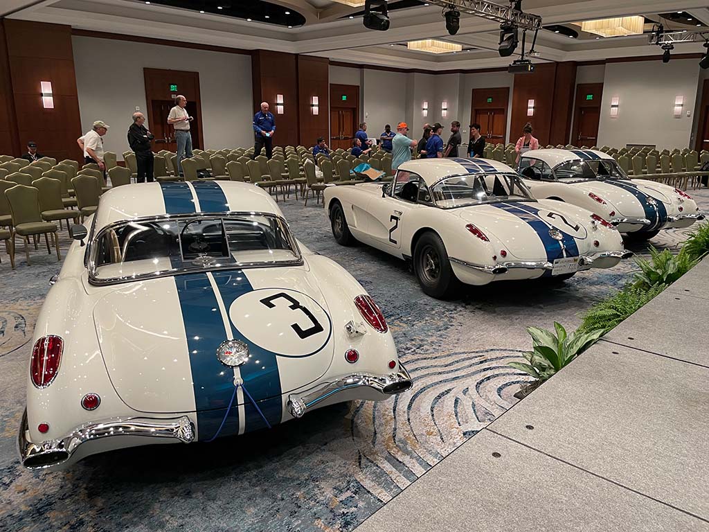 Briggs Cunningham 1960 Corvette Le Mans Racers