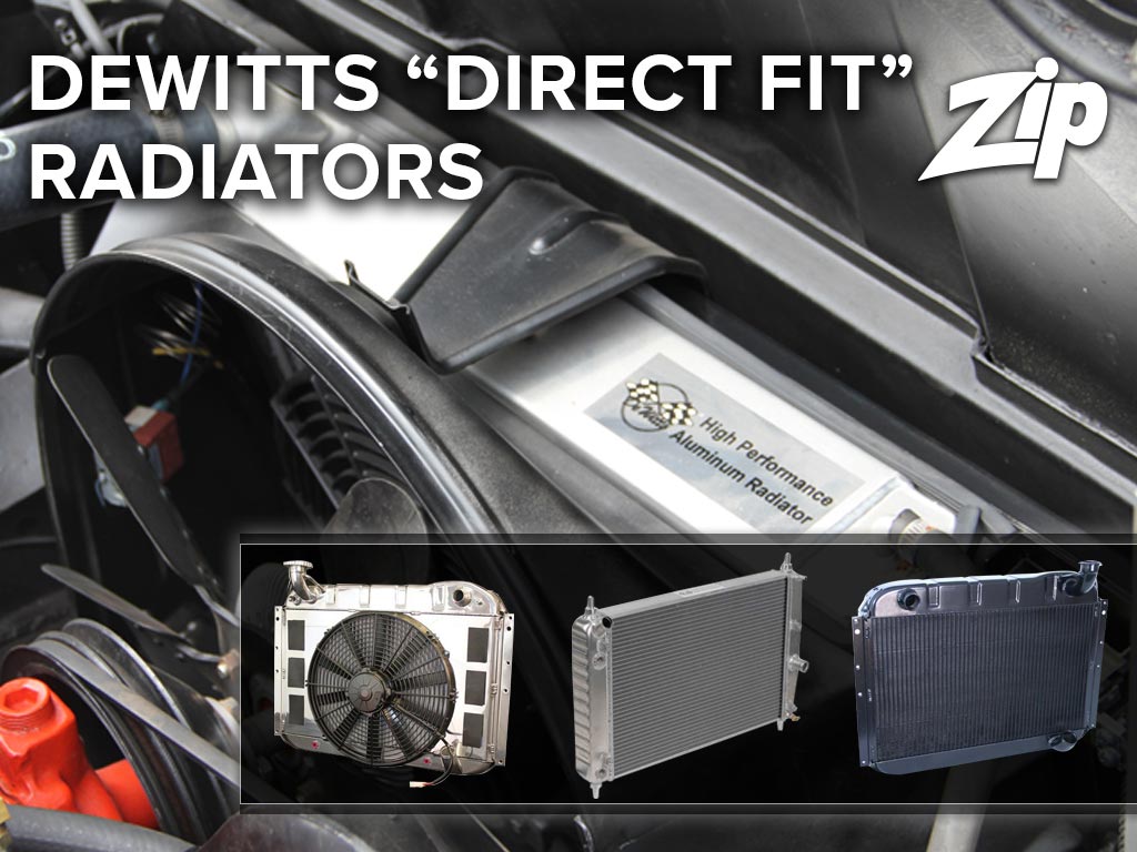 Receive a $50 Instant Rebate on DeWitts 'Direct Fit' Radiators from Zip Corvette