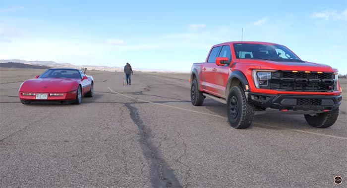 [VIDEO] TFL Truck Tests the 700-hp Ford F150 Raptor R versus the 1990 Corvette ZR-1?