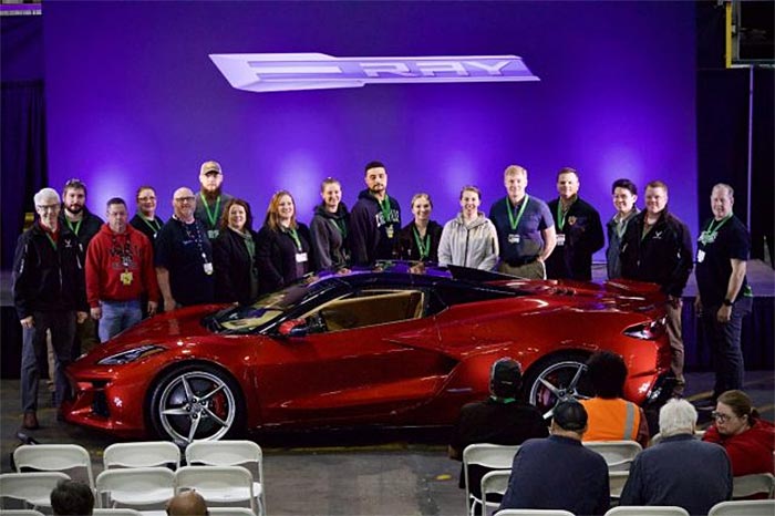 GM Celebrates the 'One Team' Approach to Launching the 2024 Corvette E-Ray