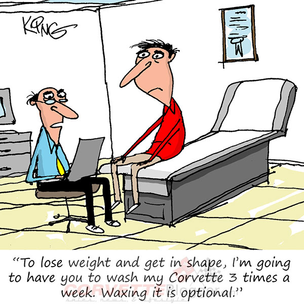 Saturday Morning Corvette Comic: The Wife's Secret Pleasure