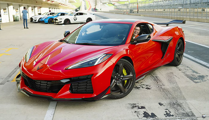 [VIDEO] Speed Phenom Takes on COTA in his 2023 Corvette Z06