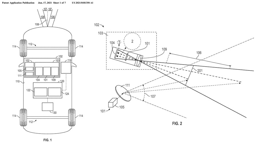 GM Files Patent Application for a Lidar Vision System
