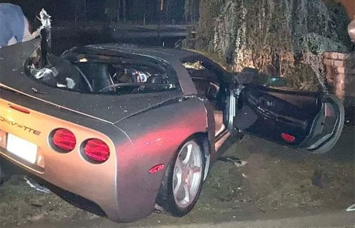 [ACCIDENT] Teenager Crashes Parents C5 Corvette in New Jersey
