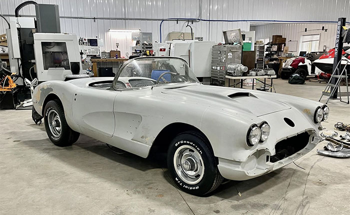 Corvettes for Sale: 1958 Corvette Requires Some Assembly